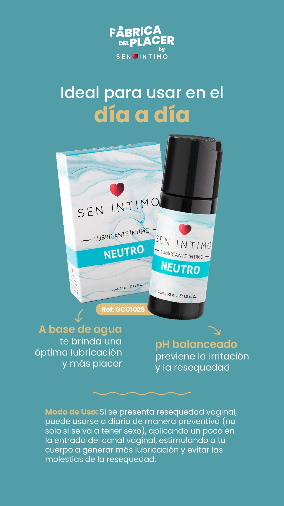Lubricante Neutro x 30 ml