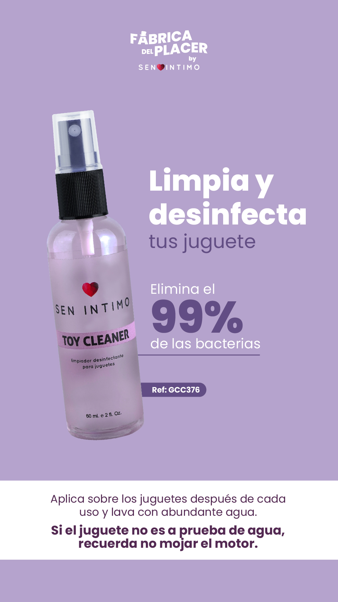 Toy cleaner x 60 ml