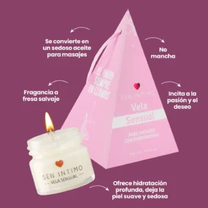 Vela de masajes sen intimo