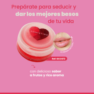 Brillo Labial X 10 Ml Frutos Rojos Sen Intimo