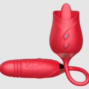 Vibrador Doble estomulacion Rosa Premium