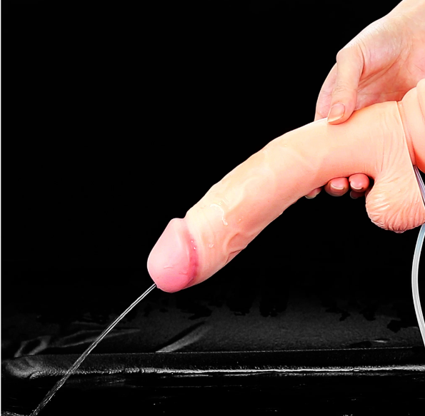 Dildo Eyaculador Lovetoy + Milk + Toy Cleanner - Imagen 2