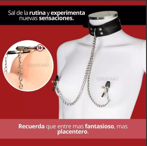 Collar con Pezoneras - Imagen 3