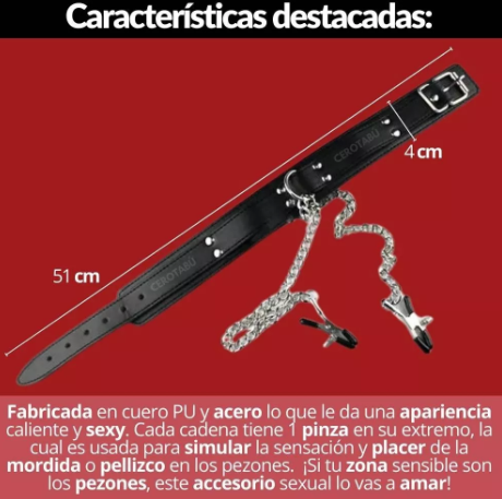 Collar con Pezoneras - Imagen 2