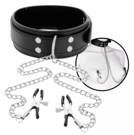 Collar con Pezoneras