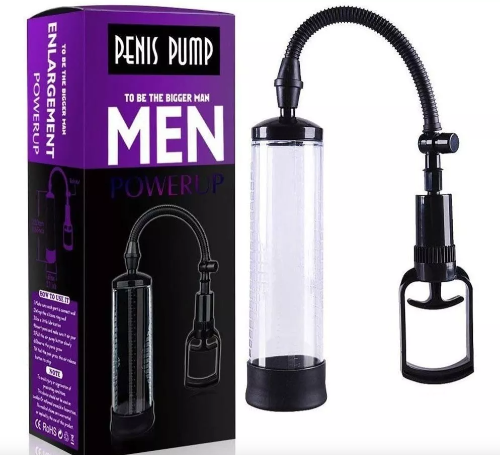 Bomba de Succion para Pene con Manigueta