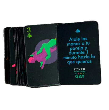 Juego de Mesa Poker Kamasutra Gay - Imagen 4