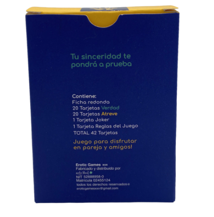 Juego de Mesa Verdad o Se Atreve - Imagen 2