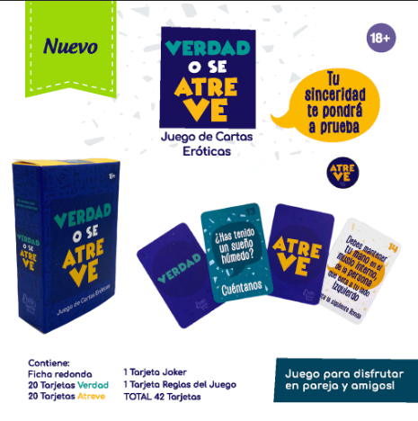 Juego de Mesa Verdad o Se Atreve - Imagen 3