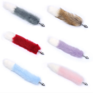 Plug Cola de Zorro Bicolor