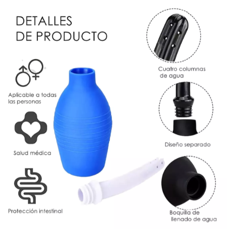 Enema Ducha Para Lavado Anal O Vaginal 360 Ml - Imagen 4