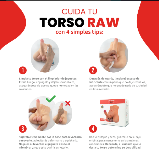 Torso Medio Mediano Raw Torso Draven - Imagen 7