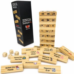 Jenga Erotico Para Parejas o Grupos de Amigxs