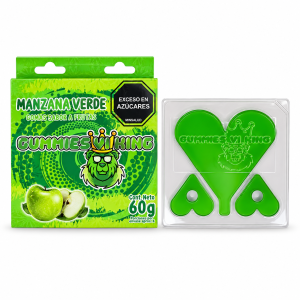 Panty Comestible Gummies Viking Manzana Verde