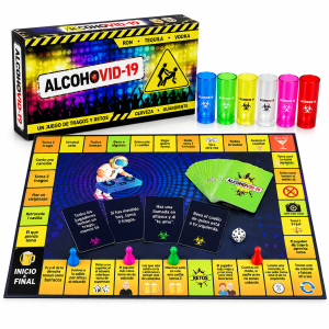 Juego de Mesa Alcohovid 19 Para Beber