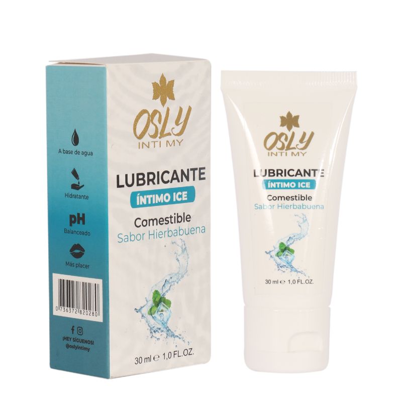Lubricante Frío Sabor a Hierbabuena 30ml Osly Intimy