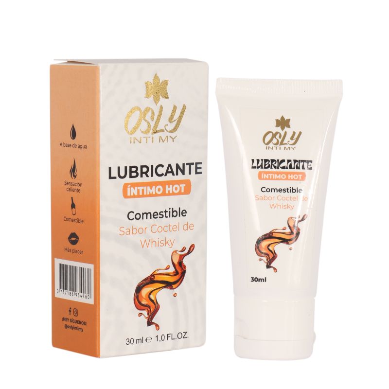 Lubricante Caliente Coctel de Whisky 30ml Osly Intimy