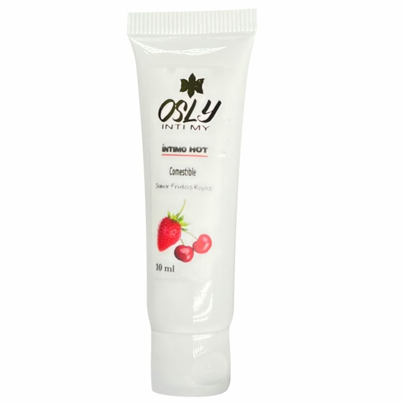 Lubricante Caliente Frutos Rojos 10ml Osly Intimy