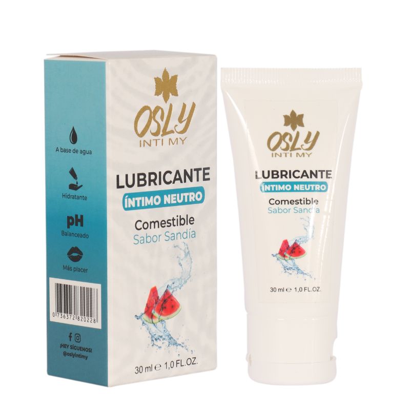 Lubricante Neutro Sabor a Sandía 30ml Osly Intimy